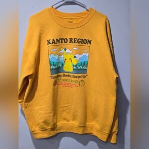 Pikachu Kanto Region pullover
